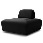 Pouf Miu Magic con schienale S Velluto Sadia: antracite