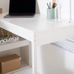 Bureau d’angle Zande Blanc mat