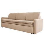 Schlafsofa Trancoso mit Matratze Samt Mohini: Beige