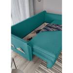 Canapé convertible BIANDO Tissu Neli: Turquoise