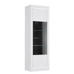 Vitrine Mistigri Blanc - Bois manufacturé - 63 x 195 x 41 cm