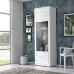 Vitrine Mistigri Blanc - Bois manufacturé - 63 x 195 x 41 cm