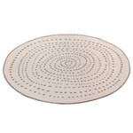 In- & outdoorvloerkleed Bali polypropeen - Beige/bruin - Diameter: 200 cm