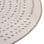 In- & outdoorvloerkleed Bali polypropeen - Beige/bruin - Diameter: 200 cm