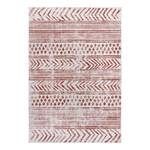 Tapis extérieur Biri Polypropylène - Beige / Rouge - 200 x 290 cm