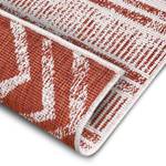 Tapis extérieur Biri Polypropylène - Beige / Rouge - 200 x 290 cm