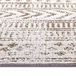 Tapis de couloir Biri Polypropylène - Beige / Marron - 80 x 250 cm