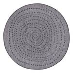 In-/Outdoorteppich Bali Polypropylen - Silber / Grau - Durchmesser: 140 cm