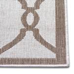 Tapis intérieur / extérieur Rimini Beige - Marron - 80 x 150 cm