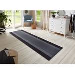 Tapis de couloir Band Polypropylène - Noir - 80 x 400 cm