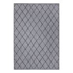 In- & outdoorvloerkleed Malaga polypropeen - Zilverkleurig/grijs - 120 x 170 cm