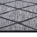 In-/Outdoorteppich Malaga Polypropylen - Silber / Grau - 120 x 170 cm