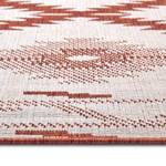 Tapis intérieur / extérieur Malibu Polypropylène - Beige / Rouge - 160 x 230 cm