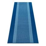 Tapis de couloir Band Polypropylène - Bleu jean - 80 x 400 cm
