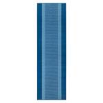Tapis de couloir Band Polypropylène - Bleu jean - 80 x 350 cm