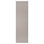 Tapis de couloir Nizza Polypropylène - Beige / Marron - 80 x 350 cm