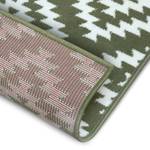 Tapis de couloir Nordic Polypropylène - Vert - 80 x 500 cm