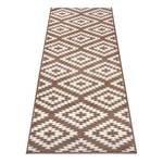 Tapis de couloir Nordic Polypropylène - Crème - 80 x 500 cm