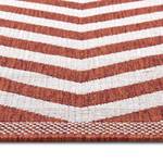 In-/Outdoorteppich Palma Polypropylen - Beige / Rot - 80 x 150 cm