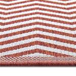 Tapis de couloir Palma Polypropylène - Beige / Rouge - 80 x 350 cm