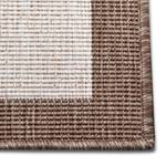 Tapis intérieur/extérieur Panama Polypropylène - Beige / Marron - 160 x 230 cm