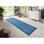 Tapis Sao Buchara Polypropylène - Bleu jean - 80 x 250 cm