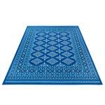 Laagpolig vloerkleed Sao Buchara polypropeen - Jeansblauw - 120 x 170 cm