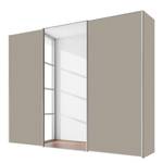 Schwebetürenschrank Sinfonie Plus Typ D Sand - 298 x 240 cm - Basic - Silber