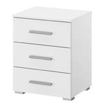 Table de chevet Base I Blanc alpin - Hauteur : 52 cm