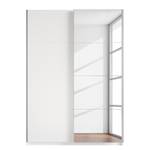 Armoire à portes coulissantes Salton II Blanc - Largeur : 150 cm