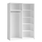 Armoire à portes coulissantes Salton II Blanc - Largeur : 150 cm