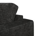 Ecksofa Luton mit Longchair Chenille Alita: Anthrazit