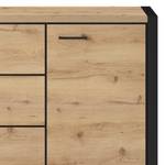 Dressoir Margaret River II Grandson eikenhouten look/mat zwart