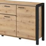 Dressoir Margaret River I Grandson eikenhouten look/mat zwart