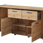 Dressoir Margaret River I Grandson eikenhouten look/mat zwart