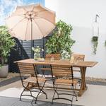 Table de jardin KOOP Marron - Bois massif - 200 x 75 x 100 cm