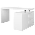 Bureau d’angle Teshie Blanc brillant