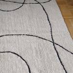 Teppich Marieby Baumwolle - Weiß / Schwarz - 300 x 200 cm