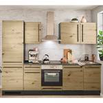 Cucina Pattburg III Effetto quercia Artisan - Larghezza: 280 cm - Senza utensili di cucina