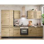 Cucina Pattburg III Effetto quercia Artisan - Larghezza: 310 cm - Senza utensili di cucina