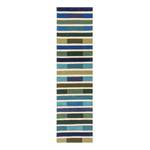 Tapis de couloir Piano Laine - Multicolore / Vert - 60 x 230 cm - Vert