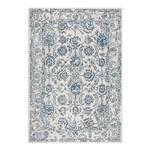Tappeto di lana Yasmin Lana - Bianco / Blu - 120 x 170 cm - 120 x 180 cm