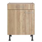 Armoire basse OPTIkomfort III Imitation chêne sauvage - Largeur : 60 cm