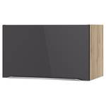 Armoire murale OPTIkomfort II Anthracite / Chêne sauvage - Largeur : 60 cm