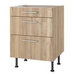 Armoire basse OPTIkomfort IV Imitation chêne sauvage - Largeur : 60 cm