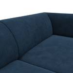 3-Sitzer Sofa DUNKELD Samt Shyla: Dunkelblau