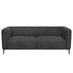 3-Sitzer Sofa DUNKELD Bouclé Stoff Bony: Anthrazit