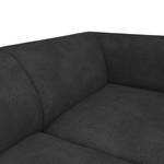 2,5-Sitzer Sofa DUNKELD Bouclé Stoff Bony: Anthrazit