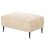 Gestoffeerde hocker DUNKELD Bouclé Stof Bony: Beige