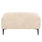 Gestoffeerde hocker DUNKELD Bouclé Stof Bony: Beige